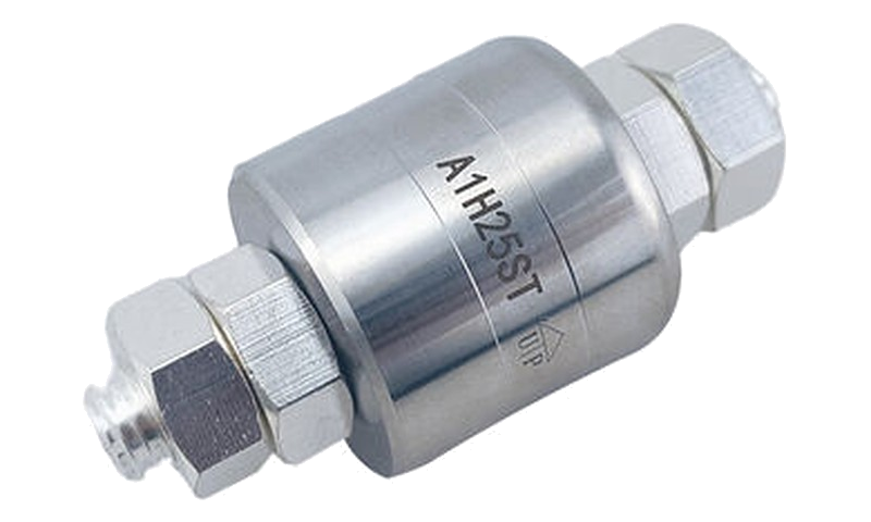 Chrome plated shaft of a rotary union
