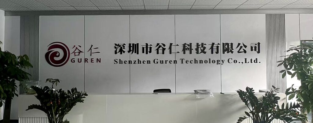 GUREN company lobby and reception wall