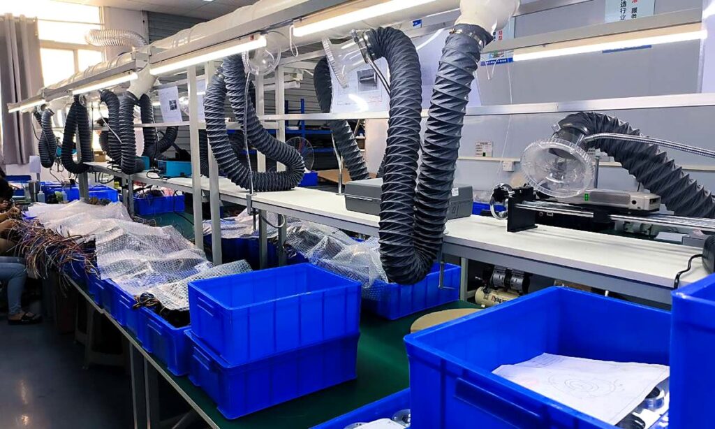 Custom slip ring production line at GUREN