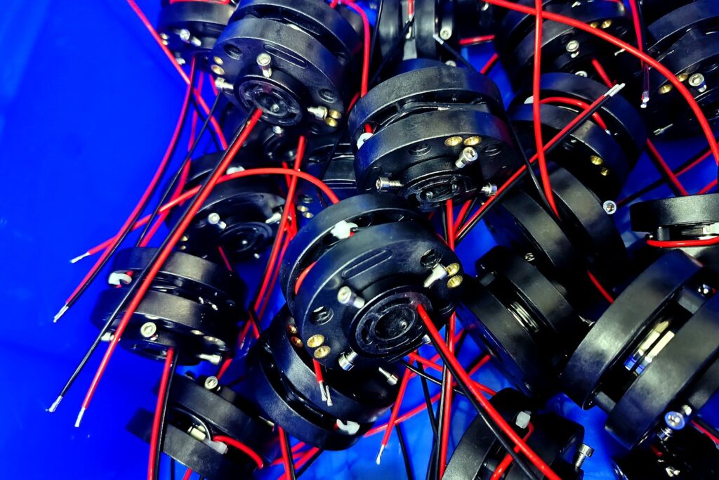 Finished slip rings ready for shipment
