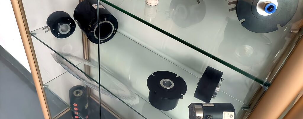 Slip ring samples displayed at GUREN