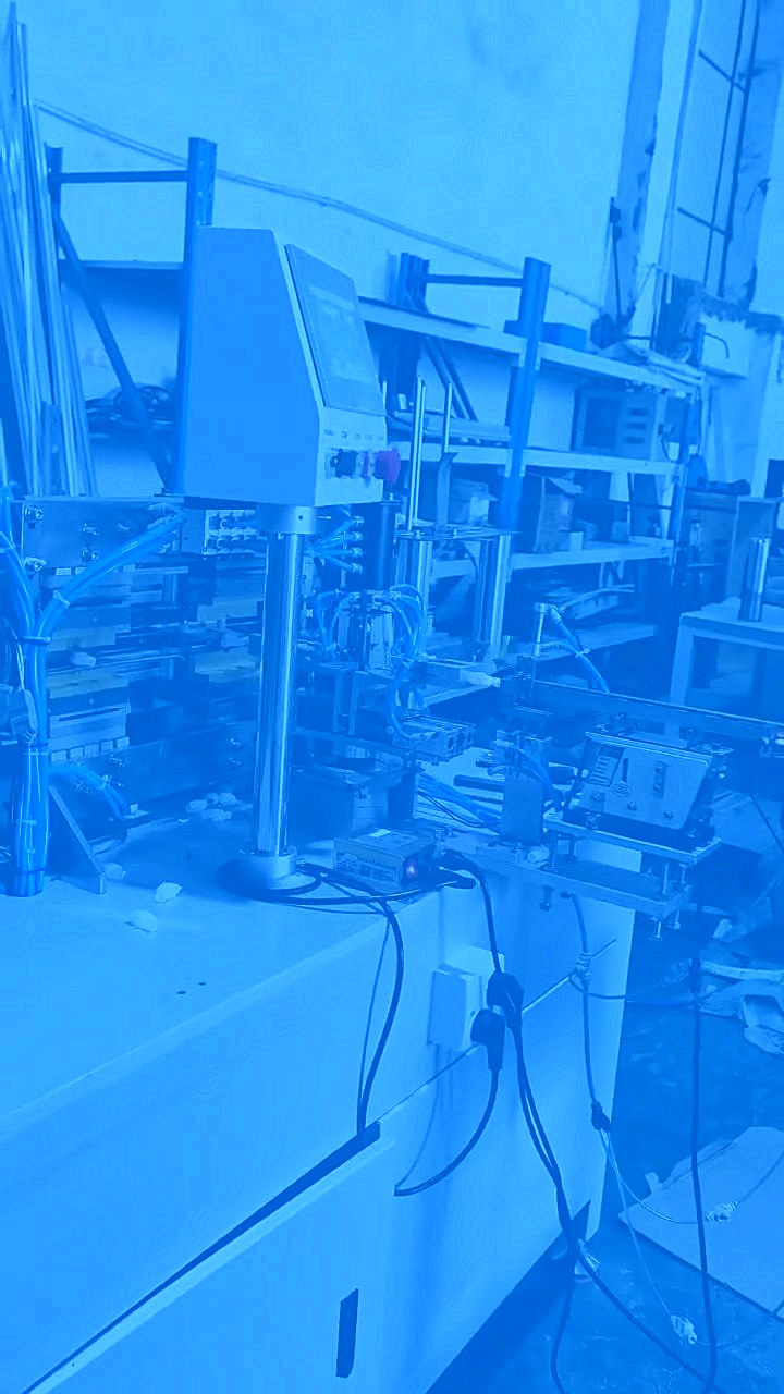 Automated test equipment in GUREN workshop
