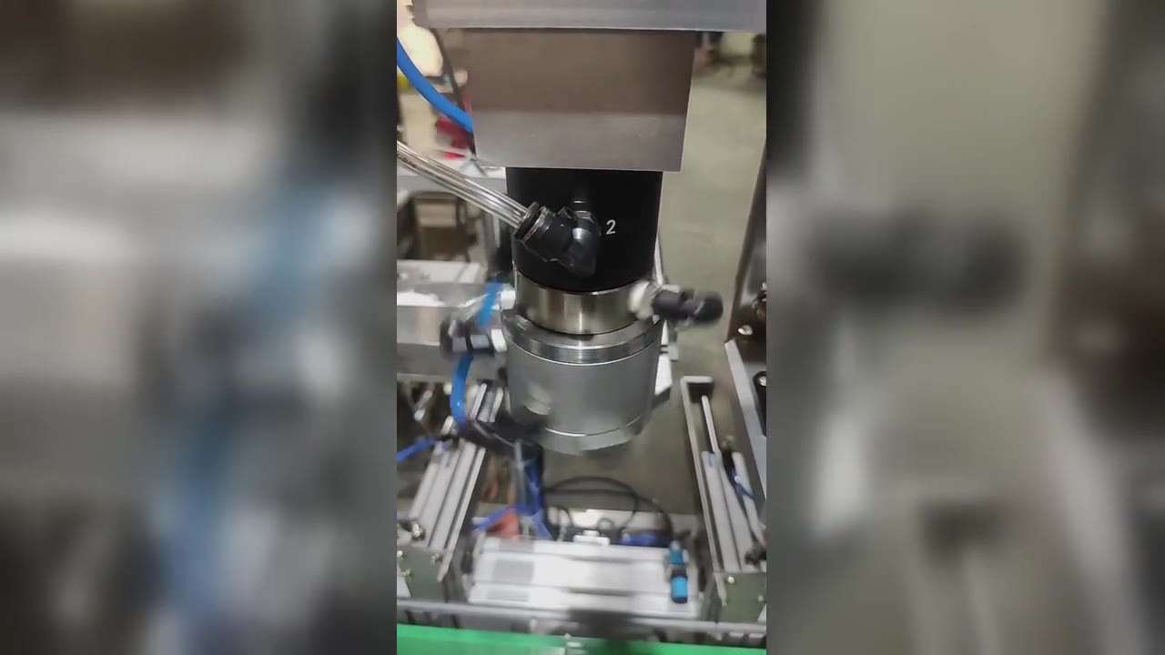 Pneumatic slip ring in operation